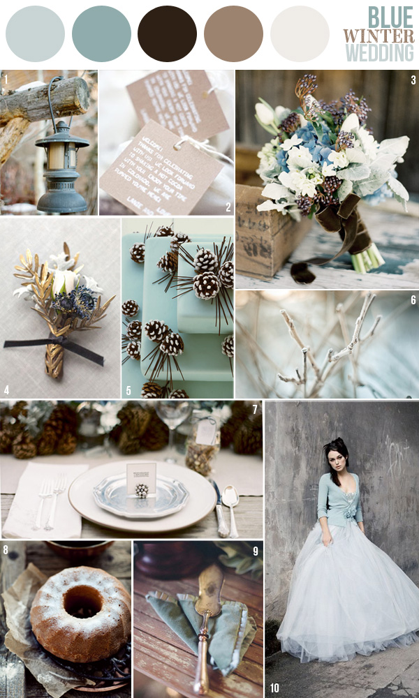 Winter Wedding Color Schemes