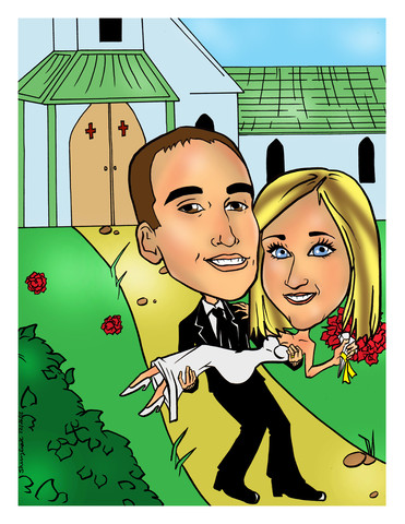 fiance-married-caricature